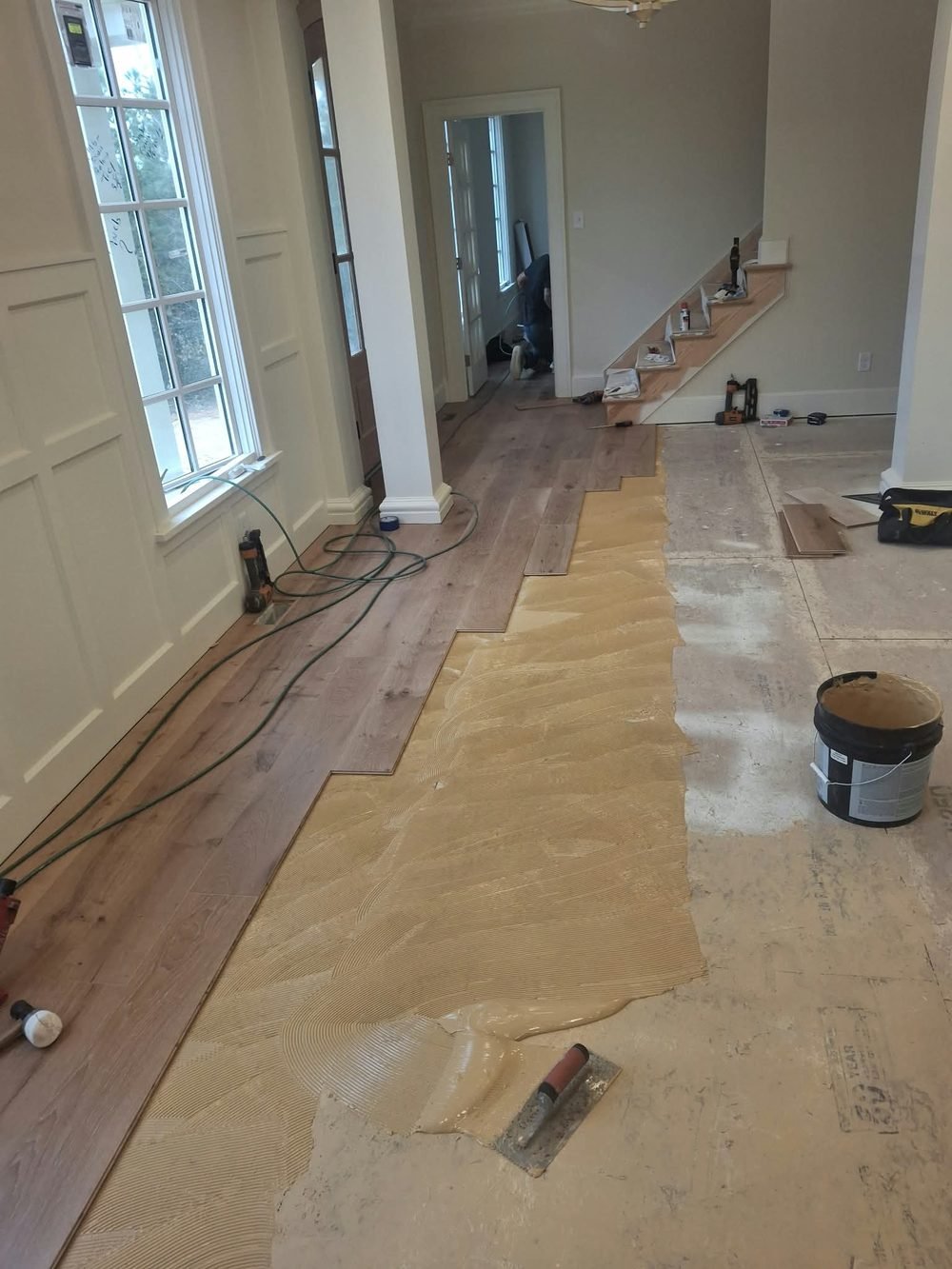 Renovation flooring